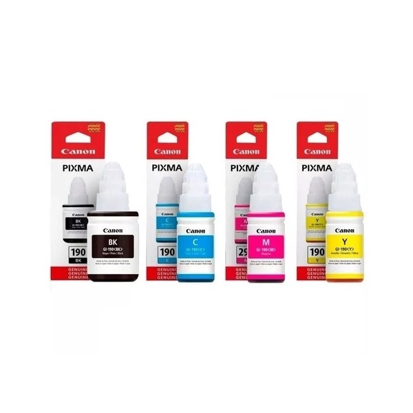Kit Tinta Original Canon G190 Gi-190 Gi190 G3100 G4100 G3110