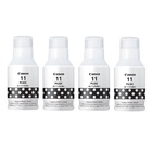 Kit Tinta Original Canon Gi-11 Gi11 G11 4un Preto P/impressor