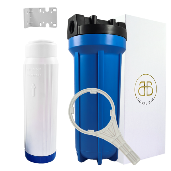 Kit Tira Ferro Caixa D'agua E Cavalete Cartucho Zeólita Branco