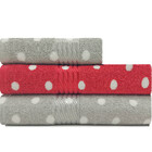 Kit Toalha 3 Peças Banho + Rosto 100 Algodão Felpudo Prisma D