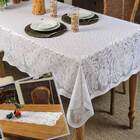 Kit Toalha De Mesa Retangular + Caminho De Renda Costela De A