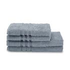 Kit Toalha Dohler Priori Azul Acinzentado 4x15x24cm