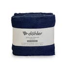Kit Toalha Dohler Priori Azul Escuro 4x15x24cm