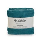 Kit Toalha Dohler Priori Turquesa 4x15x24cm