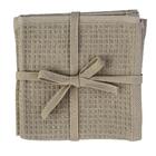 Kit Toalha Para Lavabo Cinza 2 Peças - A/casa