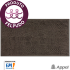 Kit Toalha Piso De Banheiro 6 Peças Felpudo 100 Algodão Pezin