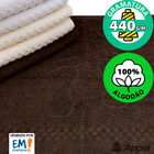 Kit Toalha Piso De Banheiro 6 Peças Felpudo 100 Algodão Pezin