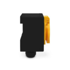 Kit Tomada + Caixa Preta Padrão Brasileiro 2p+t 20a Amarela 5