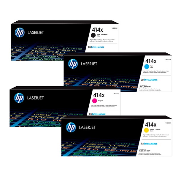 Kit Toner 414x Hp Laserjet Original W2020x W2021x W2022x W202