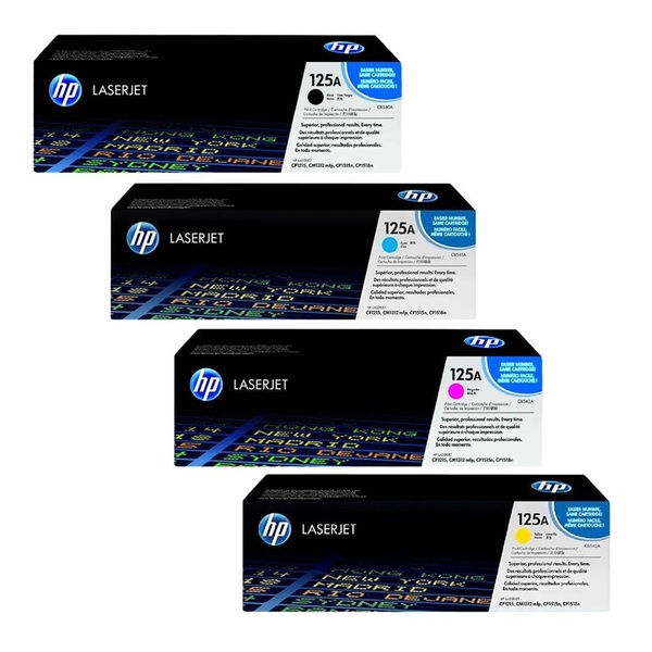 Kit Toner Hp Original 125a P/ Cp1215 Cp1515 Cm1312 Series Cb5