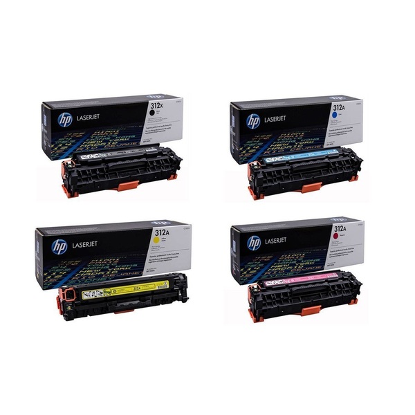 Kit Toner Original Hp 312a Cf380a Cf381a Cf382a Cf383a M476dn
