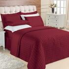 Kit Top Line Cobre Leito King 180 Fios + Jogo De Lençol - 7 P