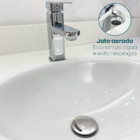 Kit Torneira Banheiro Cromada Bica Baixa E Válvula Click 7/8