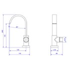 Kit Torneira Banheiro Polo E Flexível Red Gold Deca