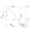 Kit Torneira Cozinha Docol Primor Mesa Mais Filtro De Água