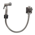 Kit Torneira E Ducha Higiênica Essence Grafite Escovado Fani