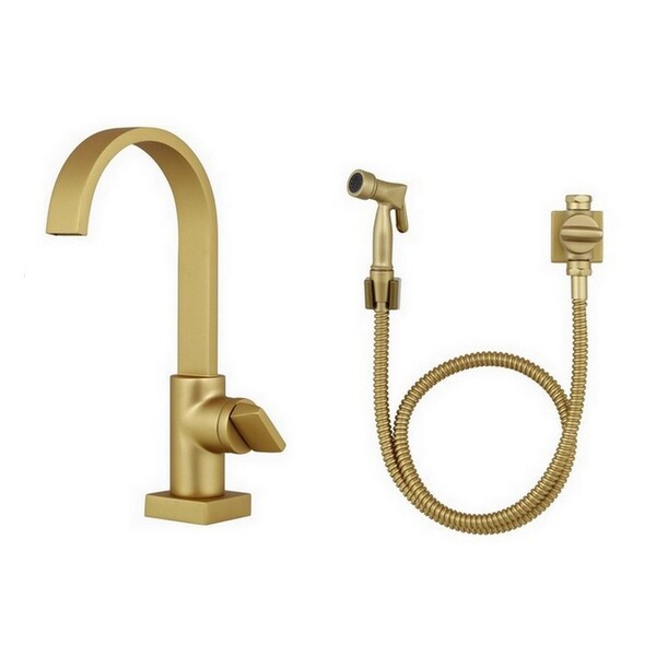 Kit Torneira E Ducha Higiênica Prima Gold Fani