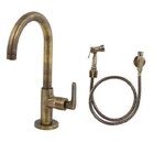 Kit Torneira E Ducha Higiênica Tunis Ouro Velho Fani