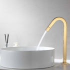 Kit Torneira Lavatório Banheiro Lavabo Quadrada 1/4v bica alt