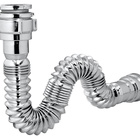 Kit Torneira Lavatório Banheiro Válvula Click Sifão Flexível