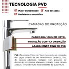 Kit Torneira Monocomando E Válvula Click Luxo De Bancada Bica