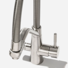 Kit Torneira Monocomando Nassau Escovada + Filtro + Suporte