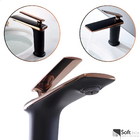 Kit Torneira Monocomando Petra Baixa Preto/rose + Válvula Cli