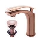 Kit Torneira Monocomando Tigris Baixa Rose + Válvula Click 7/