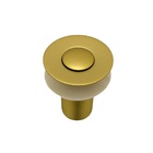 Kit Torneira P/ Cuba E Válvula Click Dourado Fosco Moderno