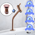 Kit Torneira Pia Banheiro Lavabo Lavatório Bancada Cuba Baixa