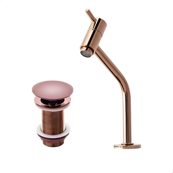 Kit Torneira Pia Banheiro Lavabo Lavatório Bancada Cuba Baixa