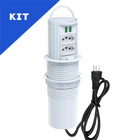 Kit Torres De Tomadas Totem Manual Alça 2 Tom 20a 2usb 4.9a