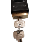 Kit Trava Para Portao N 03 E Cadeado Pado 30mm