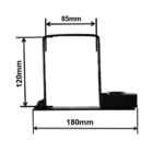 Kit Trava Para Portao N 07 E Cadeado Pado 30mm
