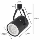 Kit Trilho 1 Metro Com 3 Spots Nordecor Classic Par 30 E27 Bi