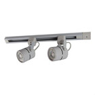 Kit Trilho 50cm Branco C/ 2 Spots 127v Gu10 E Lâmpada Branco