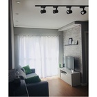 Kit Trilho Eletrificado 1 Metro Com 3 Spots Led 7w Bivolt Bra