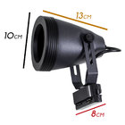 KIT Trilho Eletrificado 60cm + 2 Spot Preto +2 Lampada Bulbo