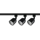 Kit Trilho Led Blumenau 3 Spots 27w 3.000k - Preto