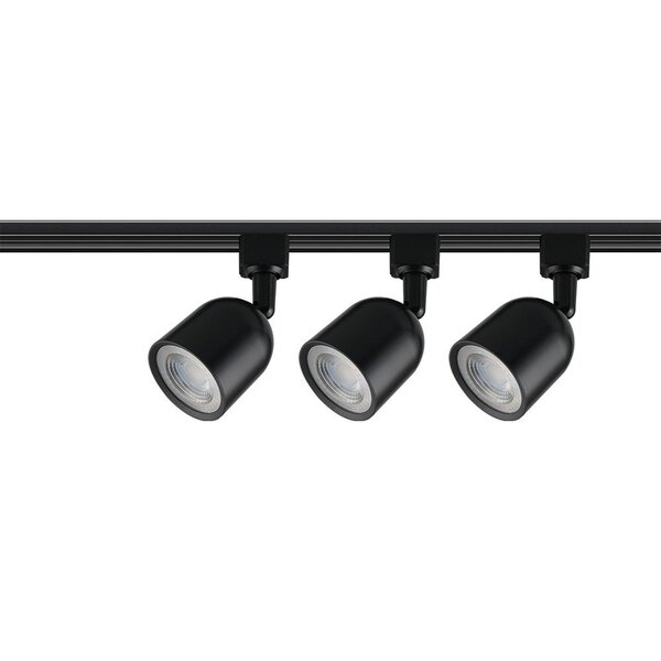 Kit Trilho Led Blumenau 3 Spots 27w 3.000k - Preto