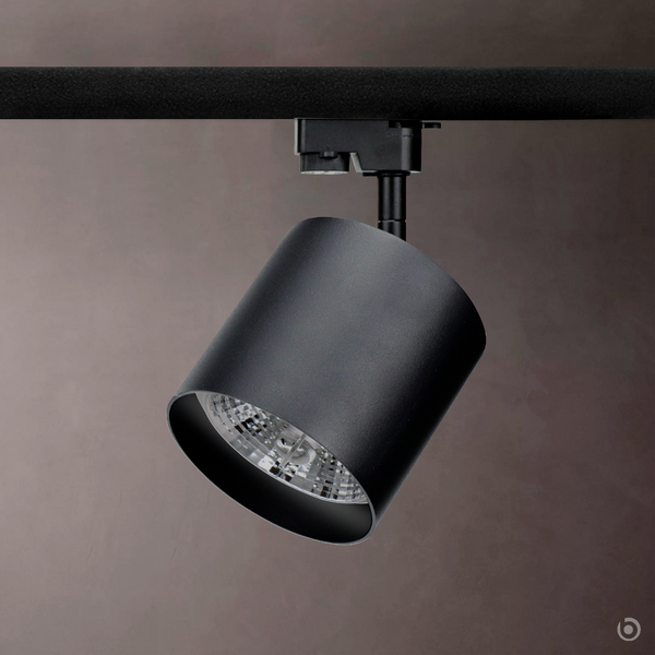 Kit Trilho Taschibra Com 3 Spot Track Ar70 Gu10 Bivolt Preto