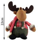 Kit Trio Bonecos De Natal Boneco De Neve Papai Noel Rena Xadr