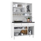 Kit Triplo Com Tampo 3 Gavetas Star New Telasul