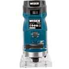 Kit Tupia Laminadora 500w 1/4" + Jogo De Fresas 6 Peças E Luv