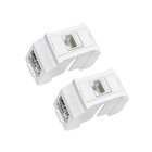 Kit Twdin Módulo Conector Ethernet Rj45 Categoria 5e + Suport