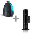 Kit Umidificador Digital Breath Ion + Umidificador Tower