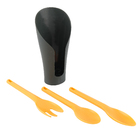 Kit Utensílios Amarelo para Vaso Tramontina