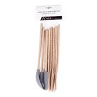 Kit Utensílios Bambu Com 10 Peças - A/casa