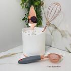 Kit Utensilios Cozinha Rose Gold 3pçs Cinza Paramount