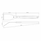 Kit Utensílios De Churrasco Servir E Preparar Cabo De Madeira